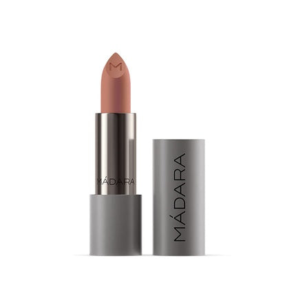 MÁDARA Organic Skincare Velvet Wear Matte Cream Lipstick #34 Whisper 38g - With Blueberry Seed Oil and Shea Butter - Vegan