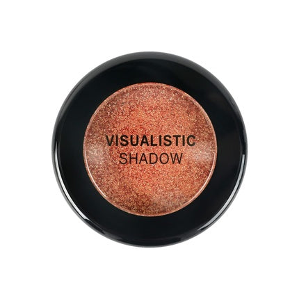MIZON Visualistic Glitter Eyeshadow Creamy Smooth Application Long-lasting No Creasing Reddish Sunset