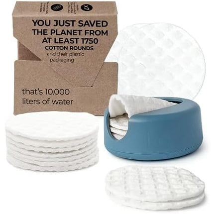 Lastround Sustainable Reusable Cotton Rounds for Facial Cleansing