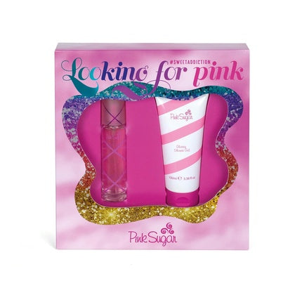 Pink Sugar Looking For Pink Set Eau de Toilette 30ml Shower Gel 100ml