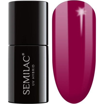 Semilac UV Nail Polish Classic Wine 028 Color 7ml