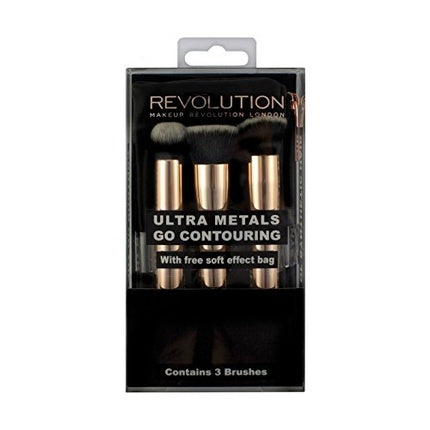 Revolution Ultra Metals Go Contouring Brush Set