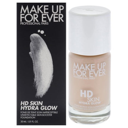 HD Skin Hydra Glow 1 oz Foundation Porcelain by Make Up For Ever for Women