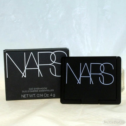 NARS Eyeshadow Duo Brumes Matte Charcoal Gray and Satin Blue Slate