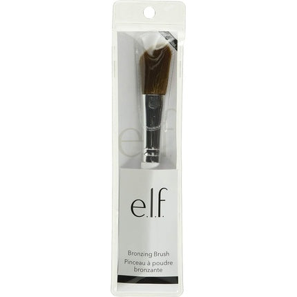 e.l.f. Cosmetics Bronzing Brush Synthetic Angled Bristles Expertly Define Shape and Contour Your Face