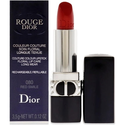Christian Dior Rouge Couture Color Refillable Lipstick No.080 Red Smile 3.5g