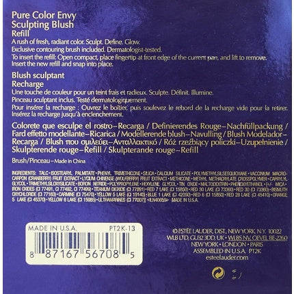 Estée Lauder Pure Color Envy Sculpting Blush Refill 140 Alluring Rose 7g