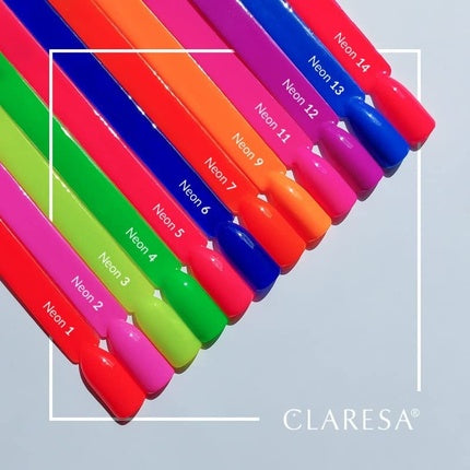 Claresa Neon UV Nail Polish 5ml - Pack of 14