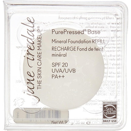 Jane Iredale PurePressed Base SPF 20 Refill Ivory 9.9g