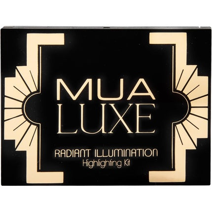 MUA Makeup Academy Luxe Radiant Illumination Highlight Kit 6 Shades Matte & Shimmer