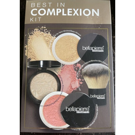 Bella Pierre Mineral Foundation Highlighter Set Light Best in Complexion Kit