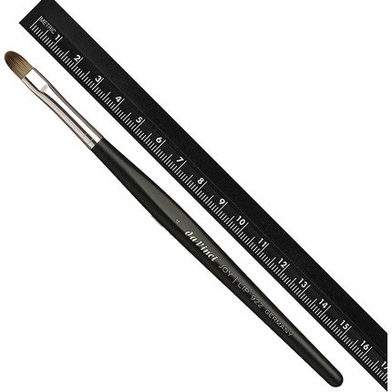 da Vinci Vegan Synthetic Fiber Lip Brush Size 4 - Made in Germany