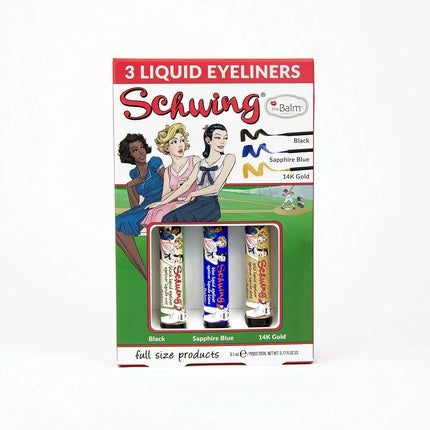 theBalm Cosmetics SCHWING TRIO Liquid Eyeliner Gift Set