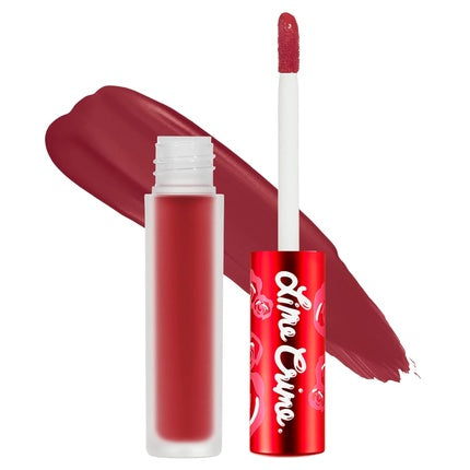 Lime Crime Velvetines Liquid Matte Lipstick Rustic Earthy Red