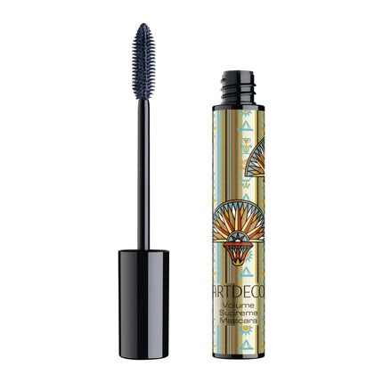 ARTDECO Volume Supreme Mascara Waterproof Mascara with Flexible Rubber Brush for Length and Volume 15ml 2 Blue-Black