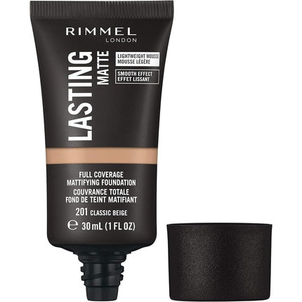 Rimmel Lasting Finish Foundation 201 Classic Beige 30ml
