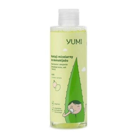 YUMI Micellar Cocktail Makeup Remover Moisturizing and Soothing Aloe Vera