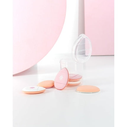 Brushworks Mini Pillow Puff Beauty Sponges - Pack of 6