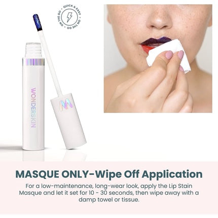 Wonderskin Wonder Blading One Step Lip Stain Mask First Kiss