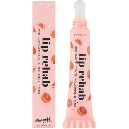 Barry M Lip Rehab Tinted Nourishing Lip Mask Pink Grapefruit Flavor