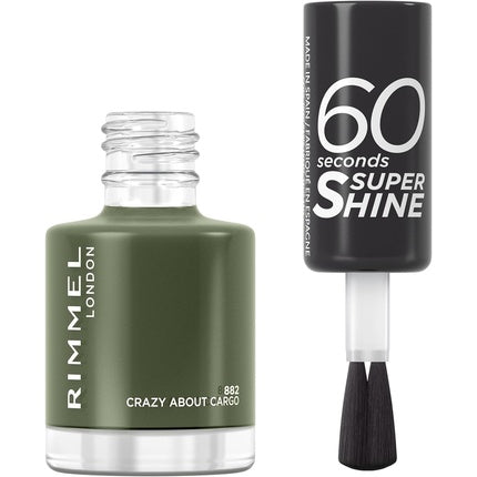 Rimmel 60 Seconds Nail Polish 882 Crazy About Cargo Nail Colour Collection