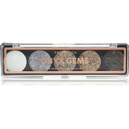 Profusion Cosmetics Onyx Gems Eyeshadow Palette with 5 Shades