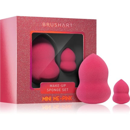 BrushArt Make-up Sponge Set Mini me - Pink, Mini Size