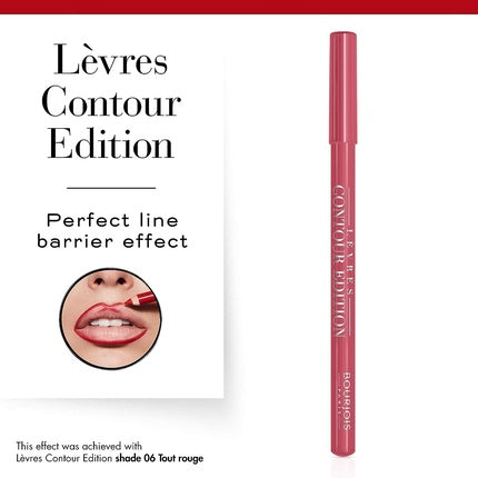 Bourjois Levres Contour Edition Lip Liner and Pencil 2 Cotton Candy Pinks 1.14g