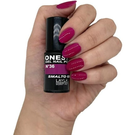LAYLA COSMETICS One Step Gel Nail Polish Tati Love Number 36