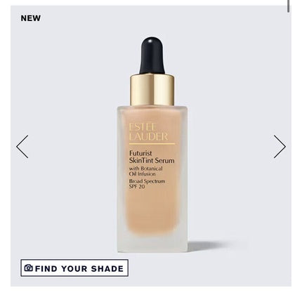 Estée Lauder Futurist SkinTint Serum 1C1 Cool Bone SPF 20 Broad Spectrum New
