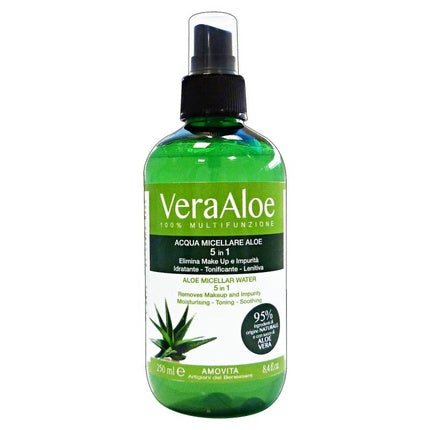 AMOVITA VISO ACQUA MICELLARE 250 ML VERA ALOE