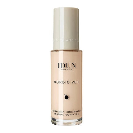 IDUN Minerals Nordic Veil Liquid Foundation Full Coverage Saga Light Neutral
