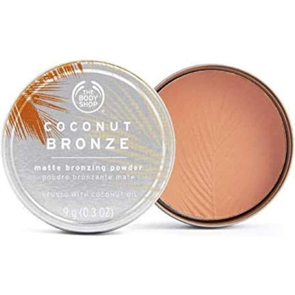 The Body Shop Coconut Bronze Matte Bronzing Powder Sensitive Skin Lightweight Shade Matte Coco Medium