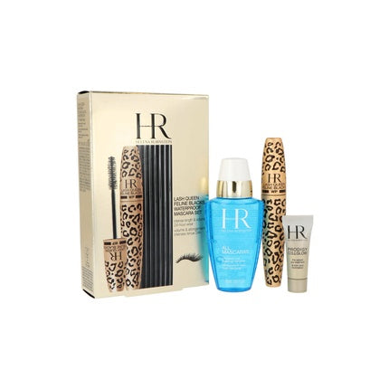 Helena Rubinstein Lash Queen Feline Blacks Waterproof Mascara - 01 Deep Black 7.2ml With Prodigy Cellglow The Radiant Eye Treatment 3ml And All Mascaras Complete Eye Make-Up