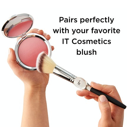 it COSMETICS Heavenly Luxe French Boutique Blush Brush 4 for Cream and Powder Blush with Soft-Focus Naturally Pretty Finish