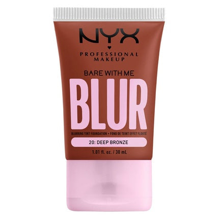 NYX Bare With Me Blur Tint Foundation 20 Deep Bronze