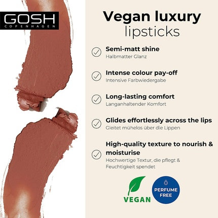 GOSH Luxury Nude Lips 005 Bare