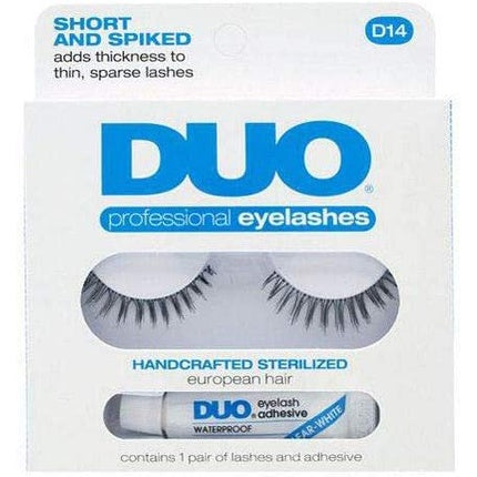 Duo Professional Eyelash Kit D14 Short and Spiked