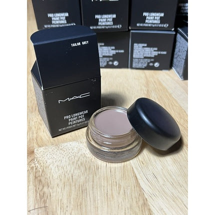 MAC Pro Longwear Paint Pot Tailor Gray Full Size 0.17oz