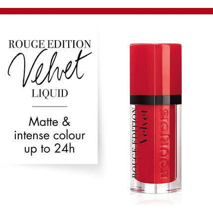Bourjois Rouge Edition Velvet Liquid Lipstick 03 Hot Pepper Reds 7.7ml