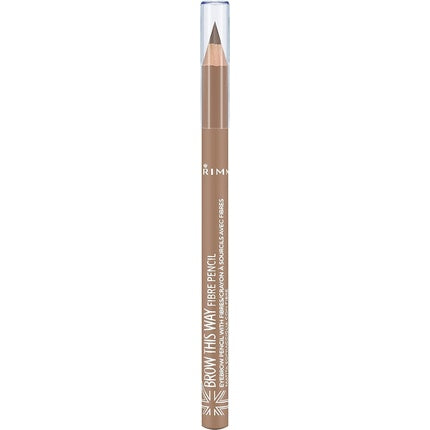 Rimmel London Brow This Way Fiber Pencil Softly Defines and Thickens Eyebrows Light 1.1g