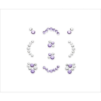 Essence 3D Nail Jewels Violet Nail Stickers 10pcs
