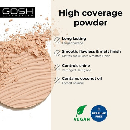 Gosh Dextreme High Coverage Powder Concealer 004 Natural 9g