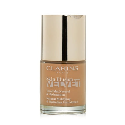 Clarins Paris Skin Illusion Velvet Natural Matifying & Hydrating Foundation 114N 30ml