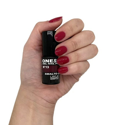 Layla Cosmetics One Step Gel Nail Polish Black Cherry 0.005L