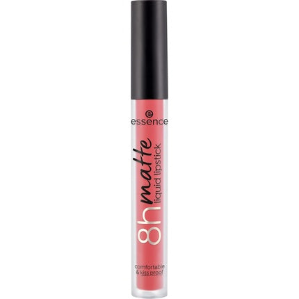 Essence 8h Matte Liquid Lipstick Highly Pigmented with Smudge-proof Matte Finish Vegan & Cruelty Free 09 Fiery Red