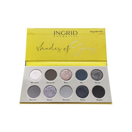 Ingrid Shades of Gray Eyeshadow Palette 15g P1