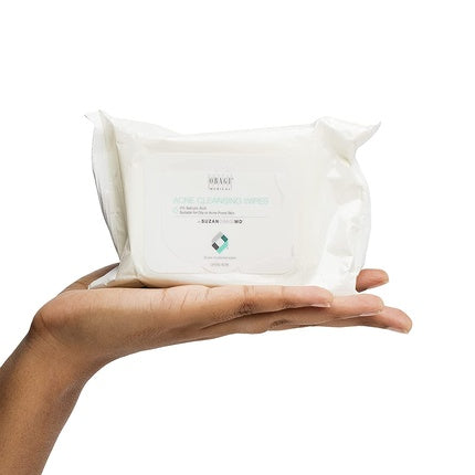 SUZANOBAGIMD On the Go Cleansing Wipes for Oily or Acne Prone Skin 25 Count