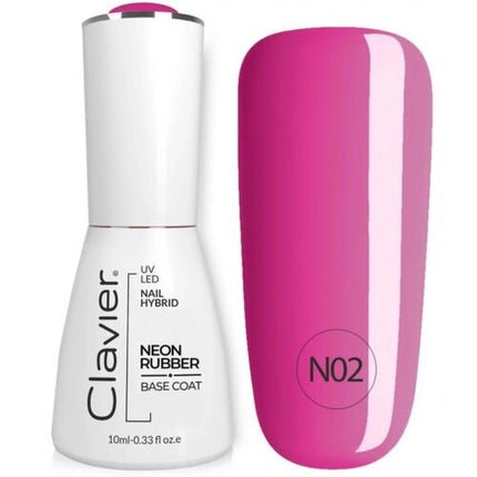 Luxury Neon Rubber Base N02 Purple Rainbow