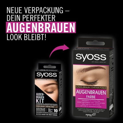 Syoss Brow Tint Black 17ml
